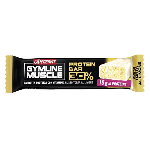 Enervit Gymline Protein Bar 32 % Torta al Limone Barretta da 48 g