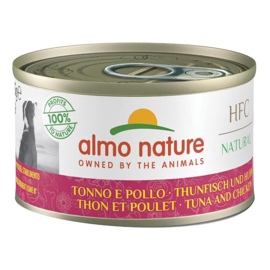 ALMO NATURE CANE HFC NATURAL TONNO POLLO 95GR (lattina)