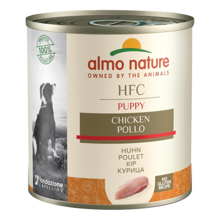 ALMO NATURE CANE HFC PUPPY POLLO 280GR (lattina)