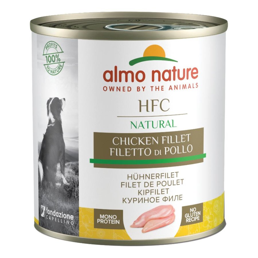 ALMO NATURE CANE HFC NATURAL FILETTO POLLO 280GR (lattina)