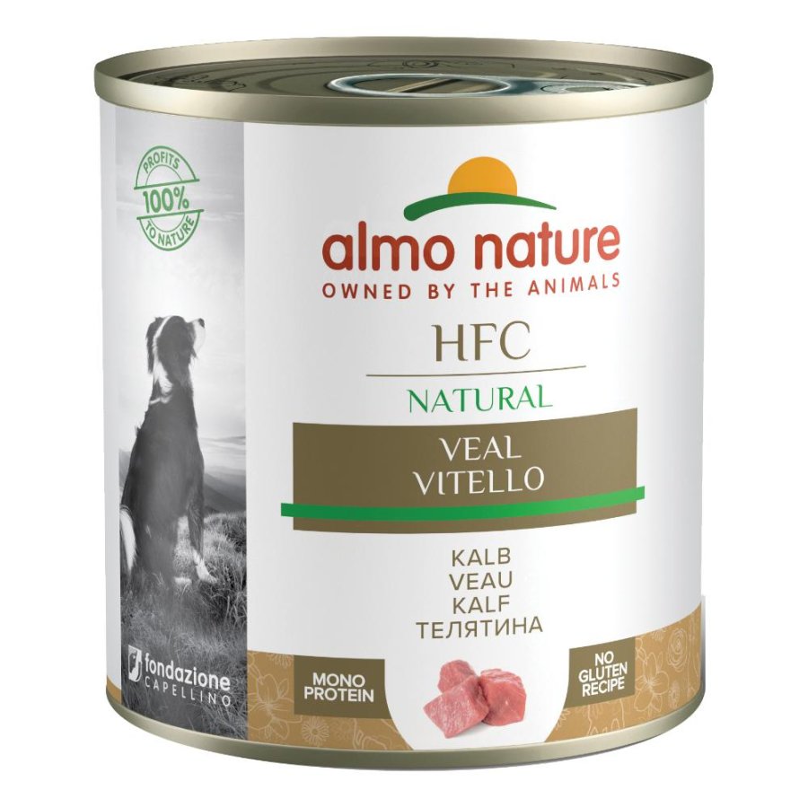 ALMO NATURE CANE HFC NATURAL VITELLO 290GR (lattina)