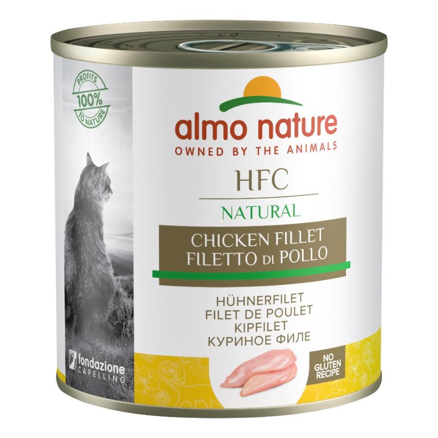 ALMO NATURE GATTO HFC NATURAL POLLO 280GR (lattina)