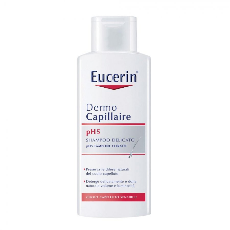 Eucerin Linea Dermo Capillaire pH5 Shampoo Delicato Cute Sensibile 250 ml