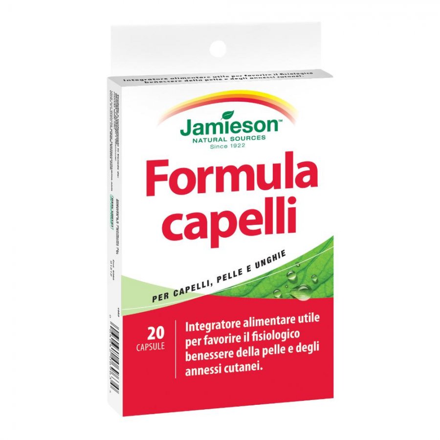 Formula Capelli 20 Capsule - Integratore per la Salute dei Capelli