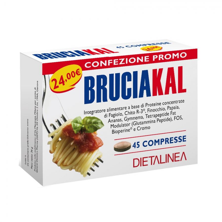 BRUCIAKAL 45 COMPRESSE DIETALINEA 36 G