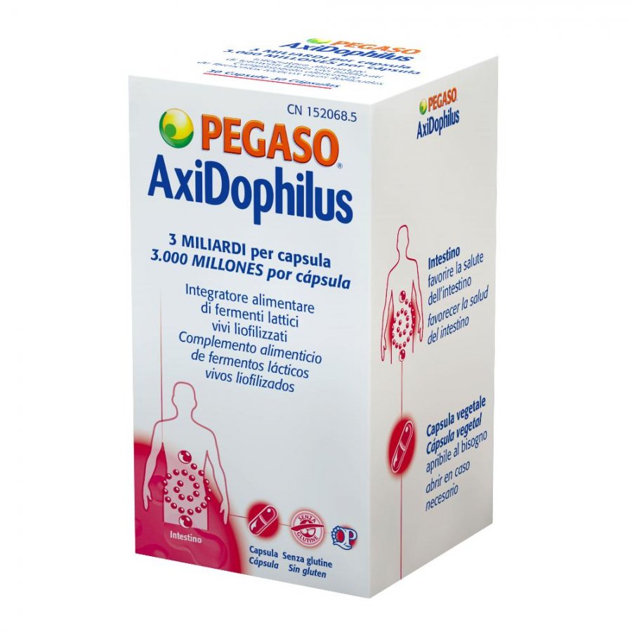  Schwabe Pharma AxiDophilus Integratore Alimentare 30 Capsule