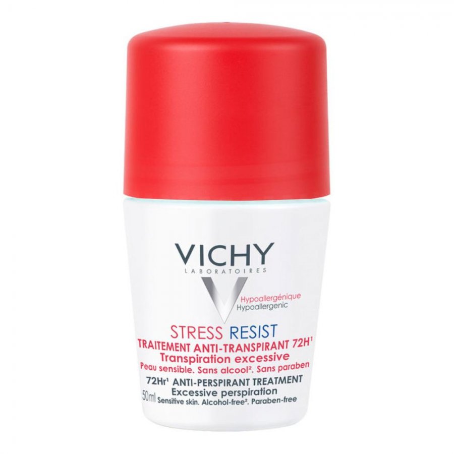 Vichy Deodorante Roll-on Antitraspirante Intensivo 50ml - Protezione a lunga durata contro il sudore e gli odori.