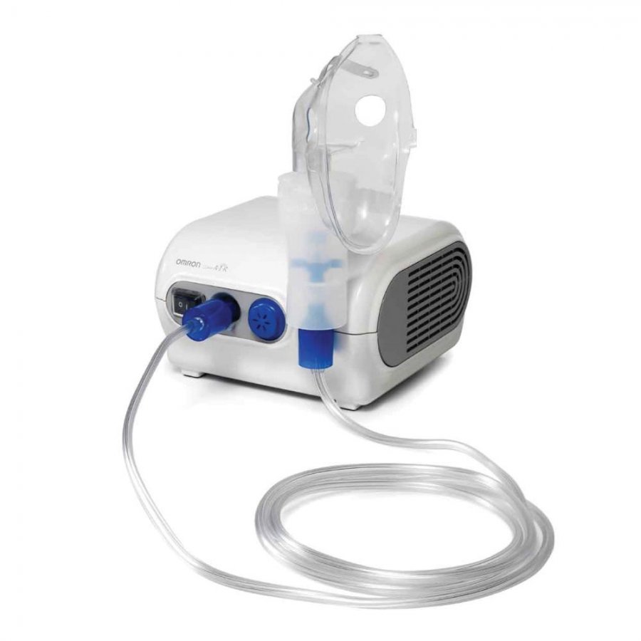 Omron Nebulizzatore a Pistone C28 Plus - Dispositivo Medico per Terapie Respiratorie