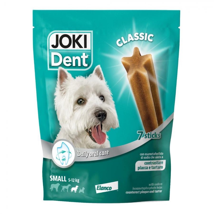 Joki Plus Dent Starbar - Tavolette per la Pulizia dei Denti per Cani di Piccola Taglia - 140g