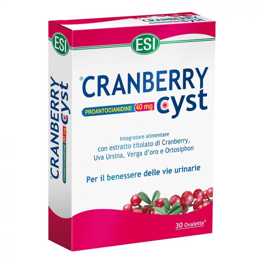 Esi - Cranberry Cyst Integratore 30 Ovalette