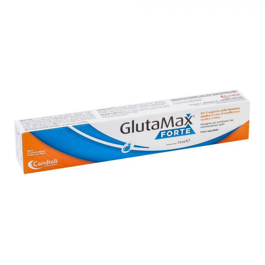 Glutamax Forte Pasta Mangime Complementare Gatti Siringa 15ml