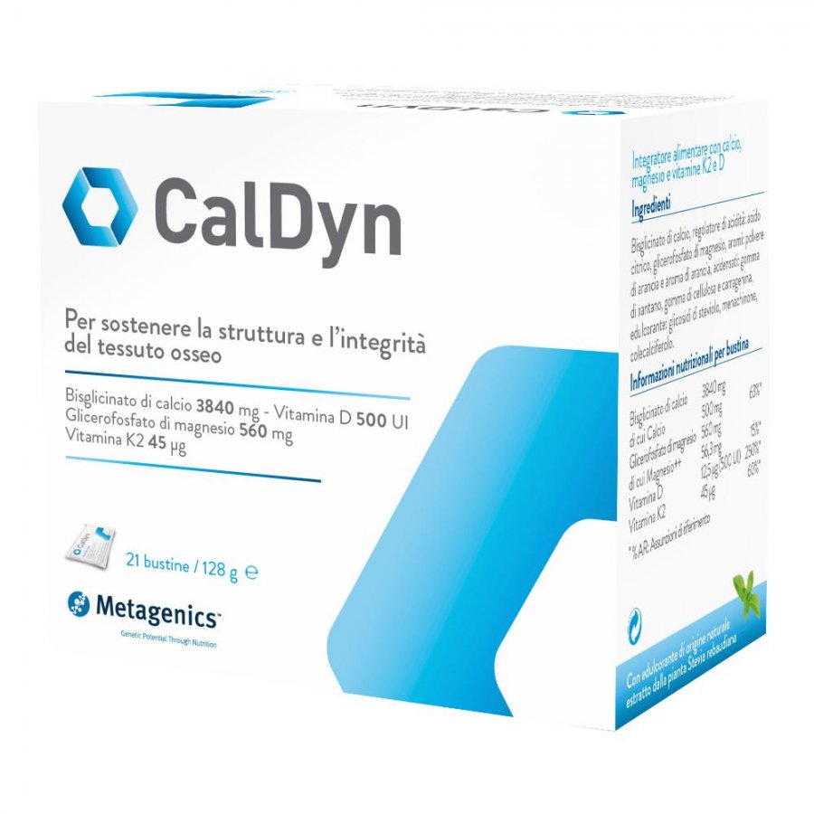 Caldyn - Per sostenere la struttura e l'integrità del tessuto osseo 21 Bustine