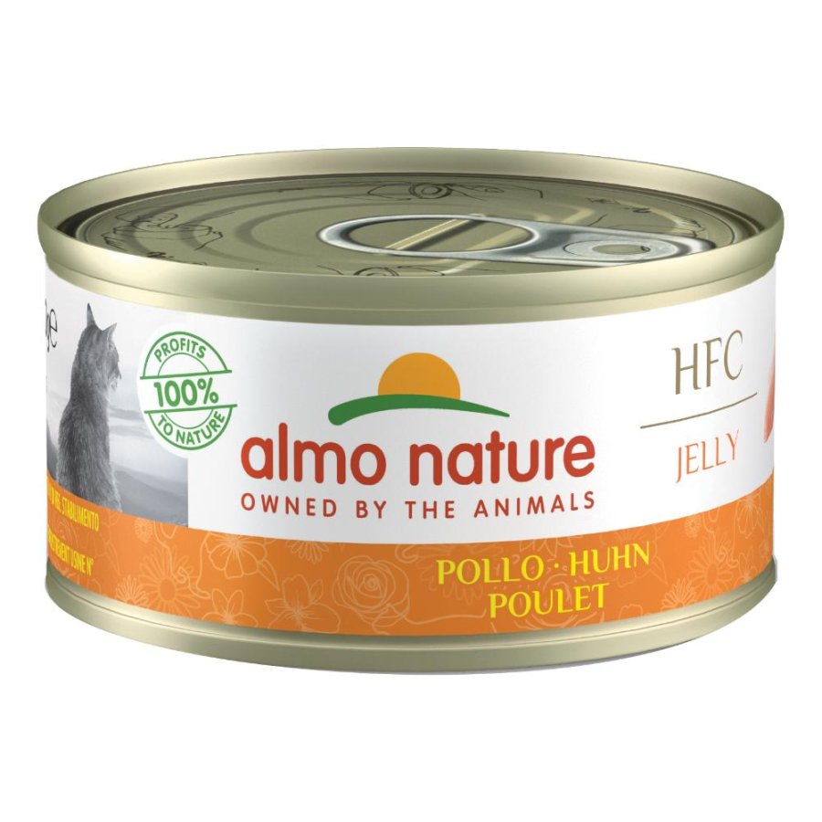 ALMO NATURE GATTO HFC JELLY POLLO 70GR (lattina)