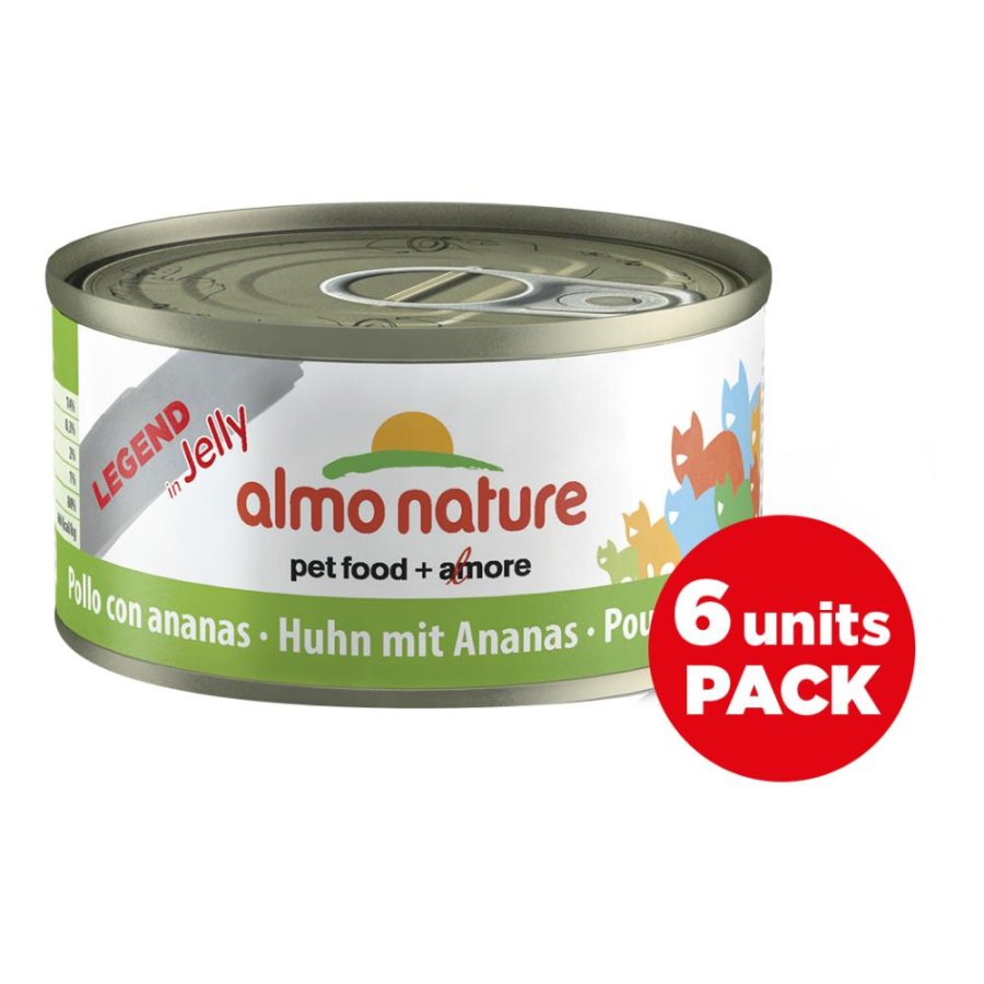 ALMO NATURE GATTO HFC JELLY POLLO ANANAS 70GR (lattina)