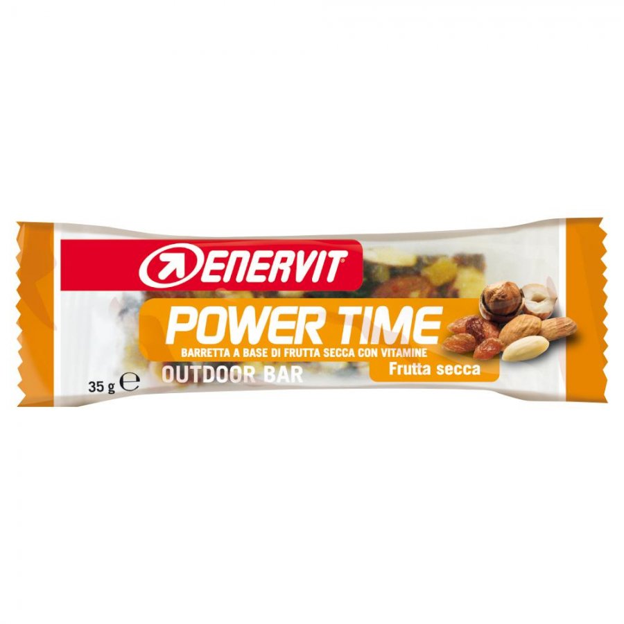 Enervit Power Time Barretta a base di Frutta secca 35g