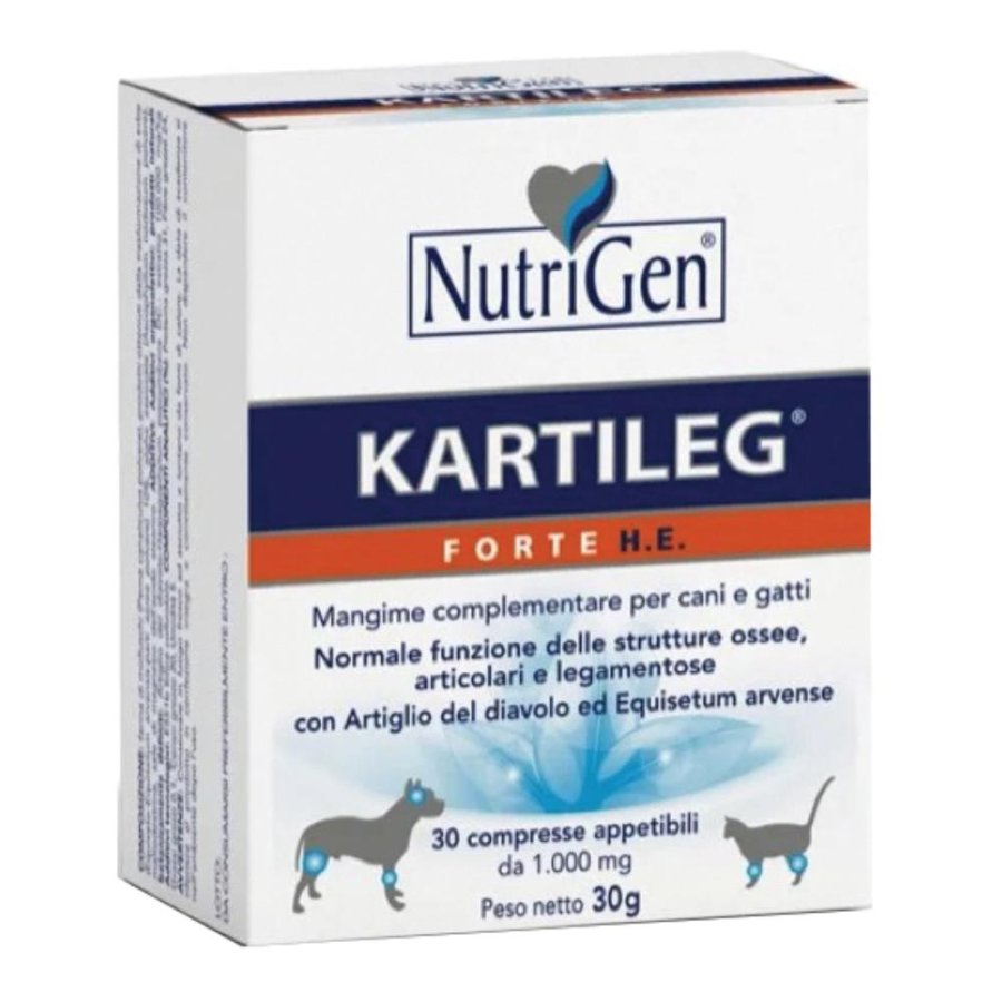 KARTILEG CANE/GATTO FORTE HE 60CPR - NUTRIGEN