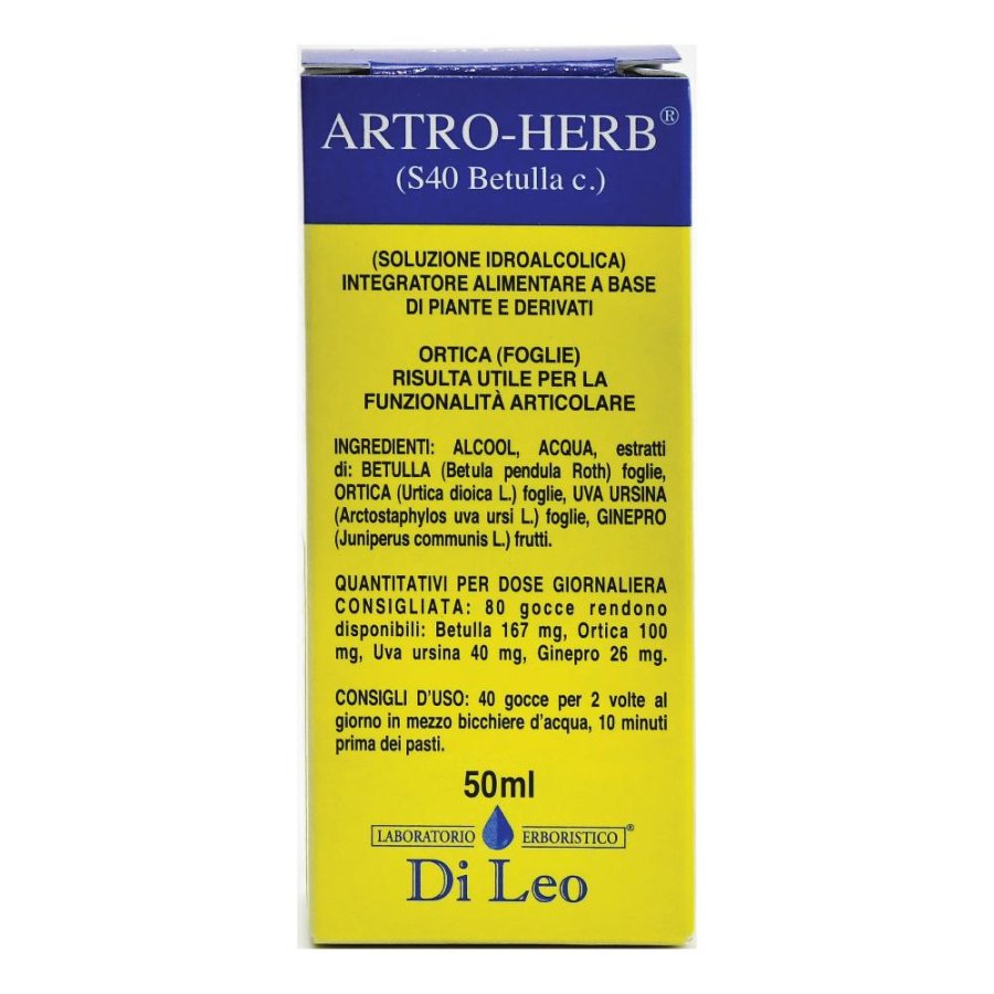 ARTRO HERB S40 BETULLA 50ML