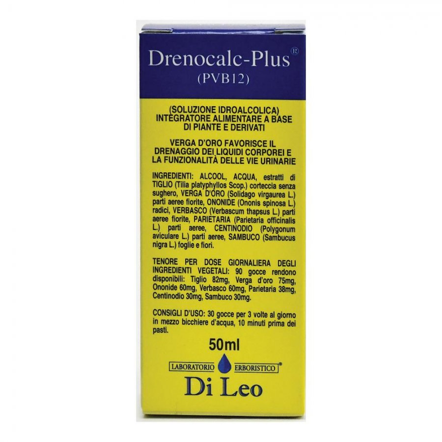 DRENOCALC PLUS FORMULA PVB 12 50ML