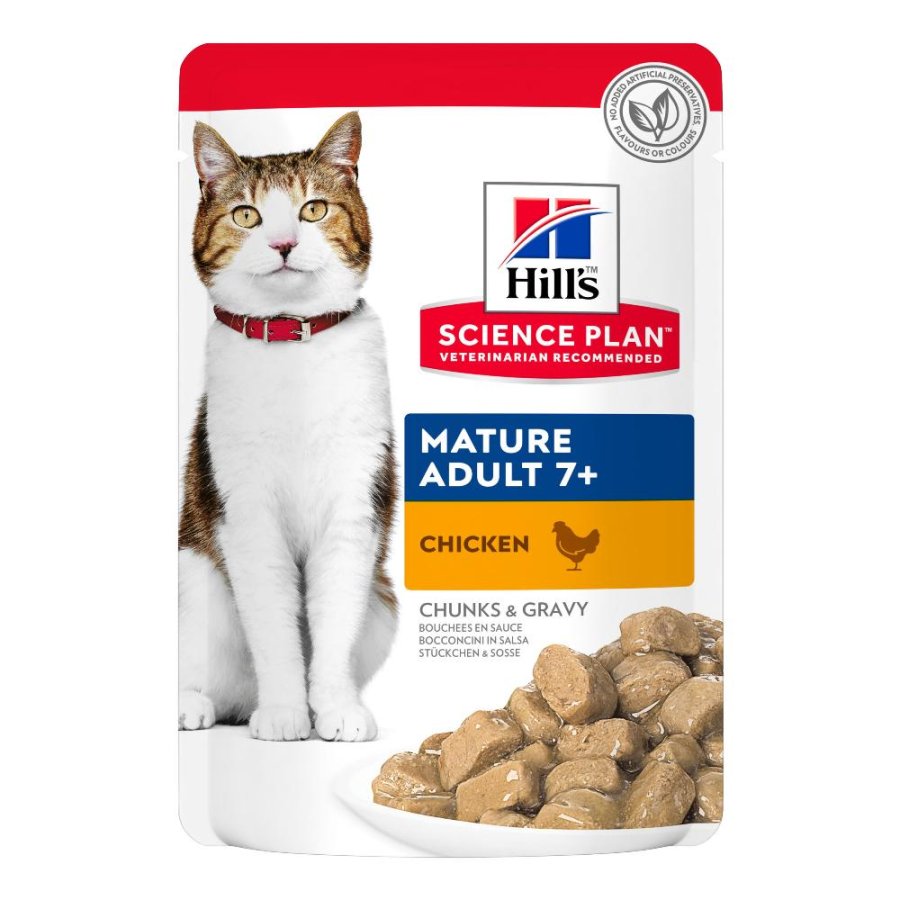 HILL'S GATTO SCIENCE GRAVY (IN SALSA) MATURE POLLO 85GR (bustina) HILL'S GATTO SCIENCE GRAVY (IN SALSA) MATURE POLLO 85GR (bustina)