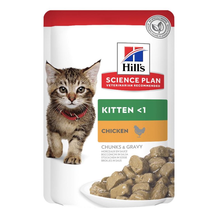HILL'S GATTO SCIENCE GRAVY (IN SALSA) KITTEN POLLO 85GR (bustina) HILL'S GATTO SCIENCE GRAVY (IN SALSA) KITTEN POLLO 85GR (bustina)