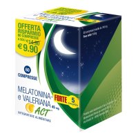 Melatonina+Forte 5 Complex e Valeriana, 60 Compresse