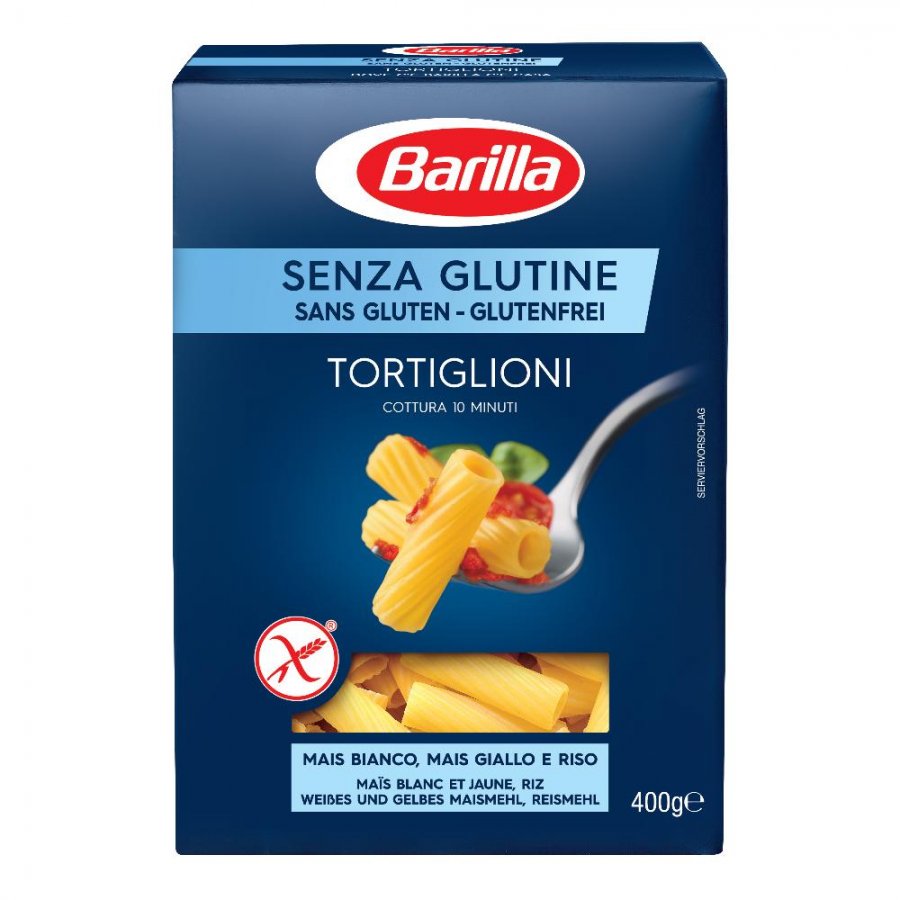 BARILLA Pasta Tortiglioni S/G 400g