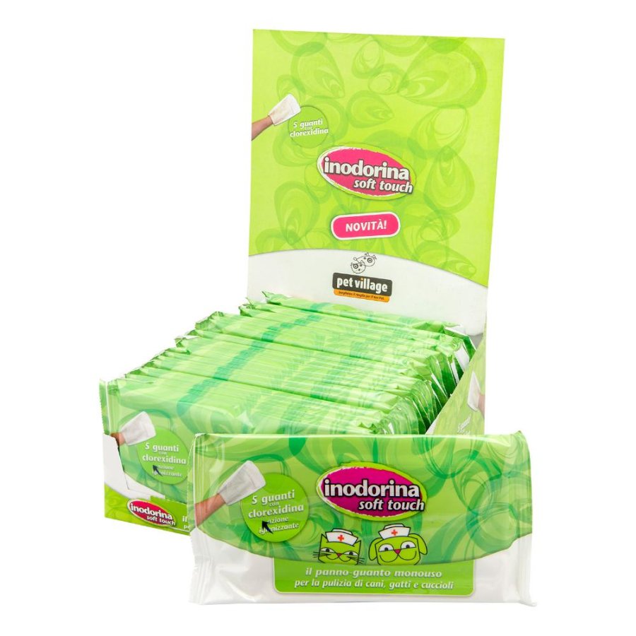 INODORINA GUANTO SOFT TOUCH CLOREXIDINA 5PZ