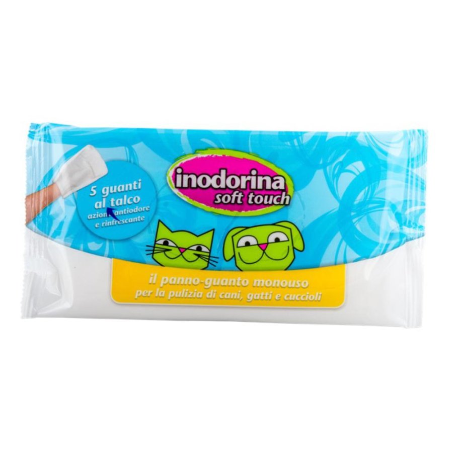 INODORINA GUANTO SOFT TOUCH TALCO 5PZ