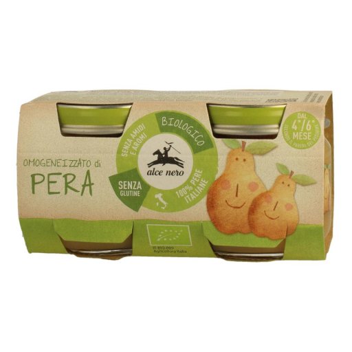 Alce Nero, Omogeneizzato Di Pera Biologico, 120g