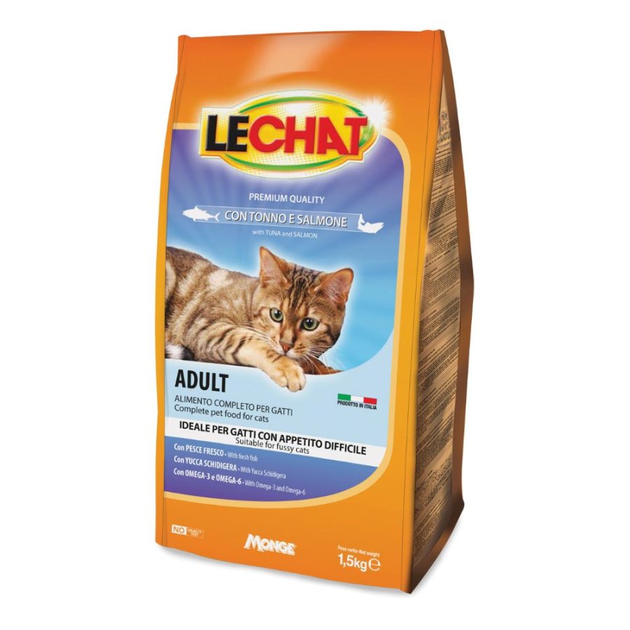 LECHAT GATTO TONNO SALMONE 1,5KG