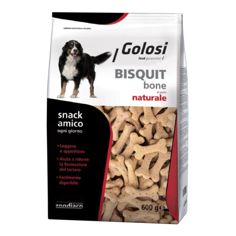 PROLIFE CANE SNACK GOLOSI BISQUIT BONE NATURALE 600GR