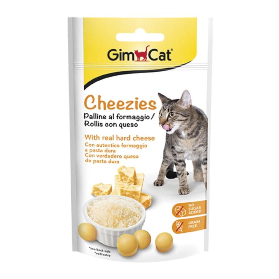 GIMBORN GIMCAT GATTO SNACK CHEEZIES PALLINE FORMAGGIO 50GR