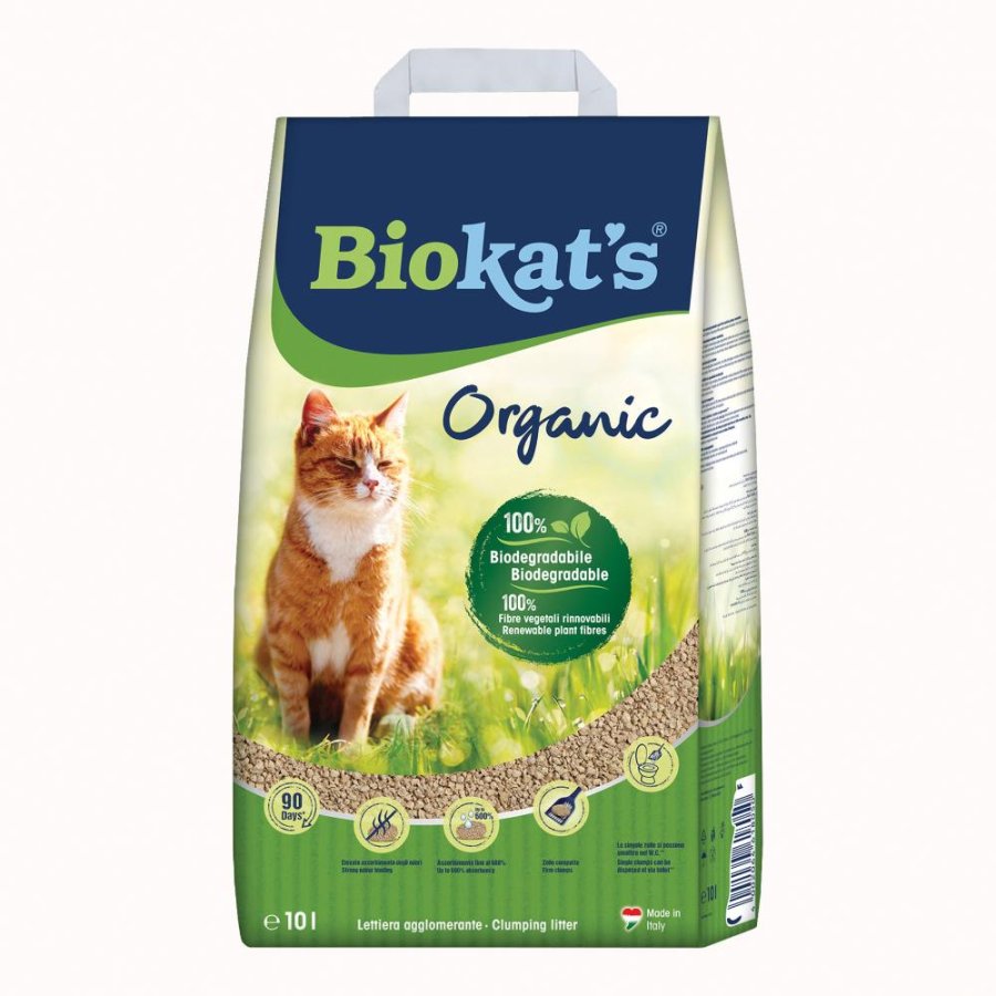 GIMBORN BIOKAT'S LETTIERA GATTO ORGANIC 10LT