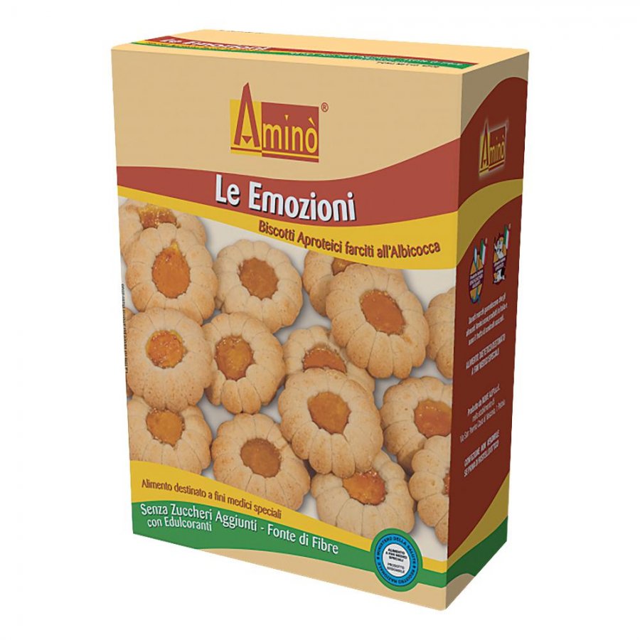AMINO APROTEICA Biscotti Emozioni Albicocca 250g