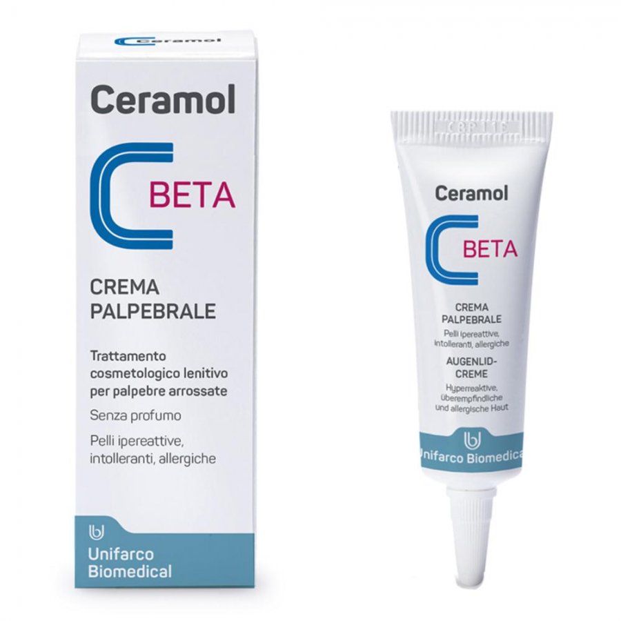 Ceramol Beta Crema Palpebrale 10ml - Idratazione e Cura per le Palpebre
