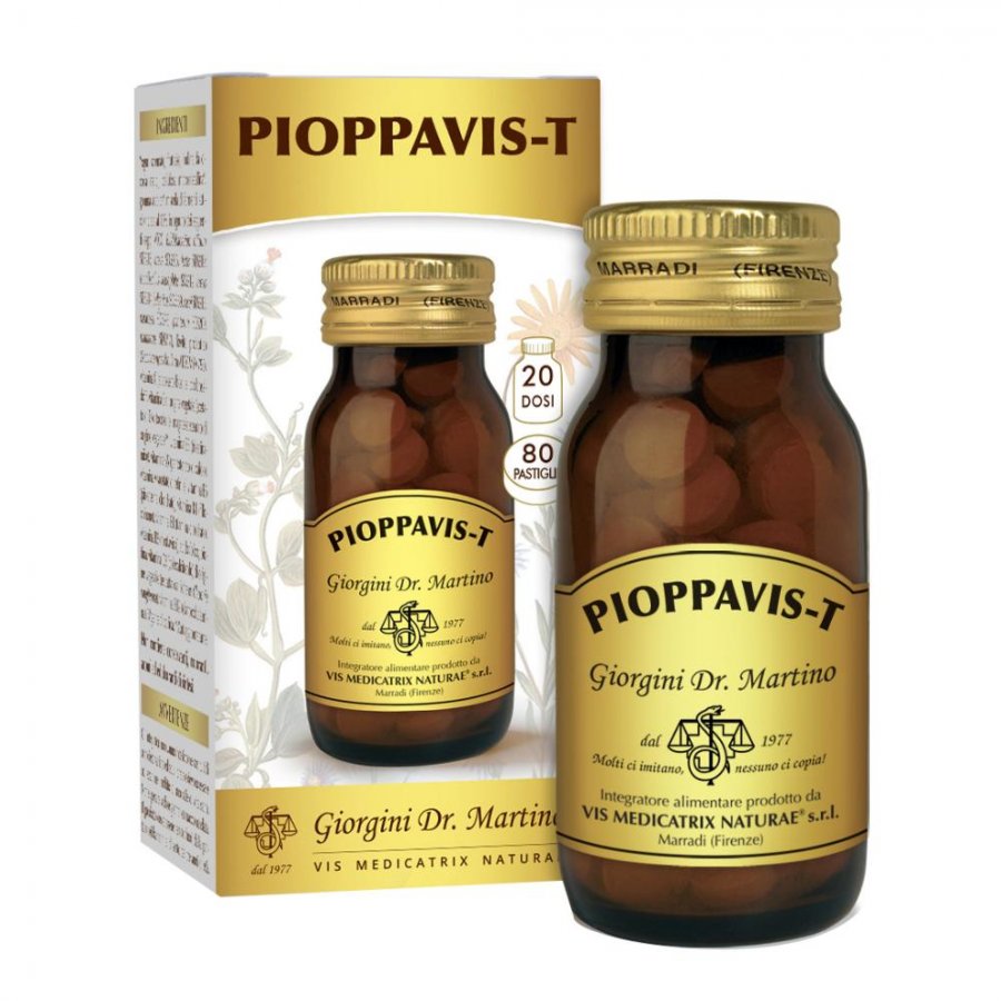 PIOPPAVIS-T PASTIGLIE 40G GIORG