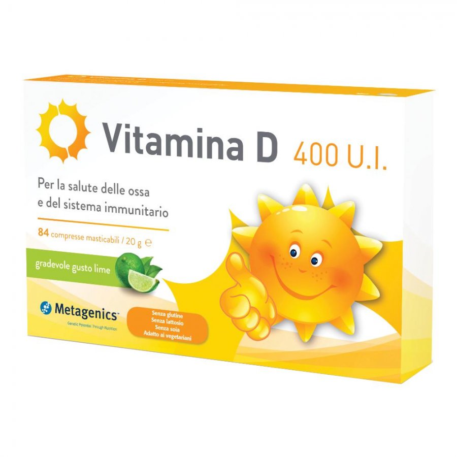 Vitamina D - Per la salute delle ossa e del sistema immunitario 84 Compresse