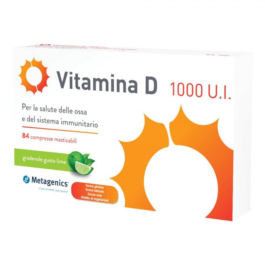 Vitamina D - Per la salute delle ossa e del sistema immunitario 84 Compresse