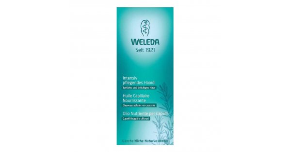 Weleda Olio Nutriente Per Capelli, 50 ml : : Bellezza