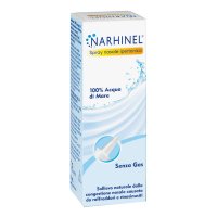 Narhinel - Spray Nasale Ipertonico Senza Gas 20ml, Rimedio Naturale per la Congestione Nasale