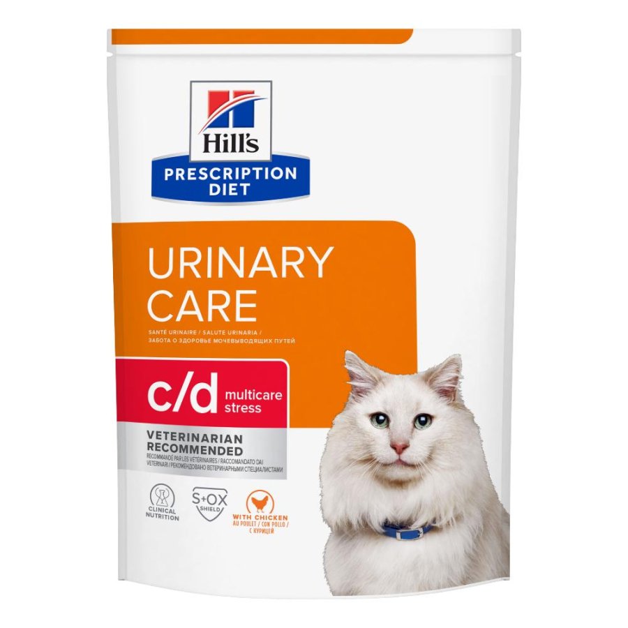 HILL'S GATTO DIET C/D URINARY CARE STRESS POLLO 400GR