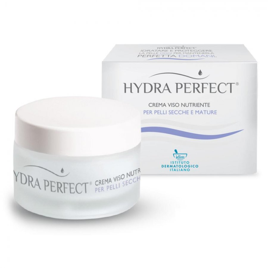 Hydra Perfect - Crema Viso Nutriente 50ml - Idratazione Intensiva per la Tua Pelle