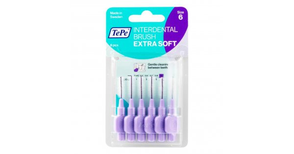 Tepe EasyPick Extra Large Scovolini Interdentali Viola 36 Pezzi - TuttoFarma