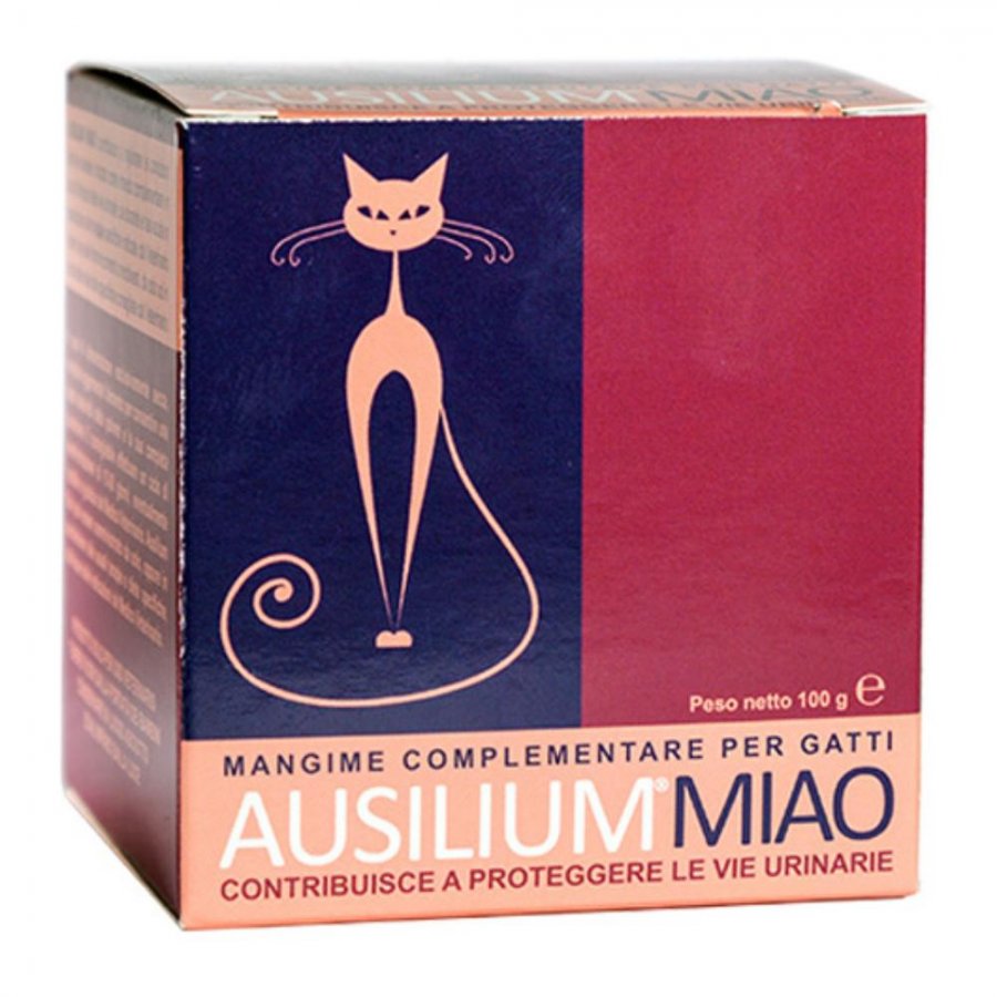 Ausilium Miao Mangime Complementare per Gatti 100g - Protezione delle Vie Urinarie