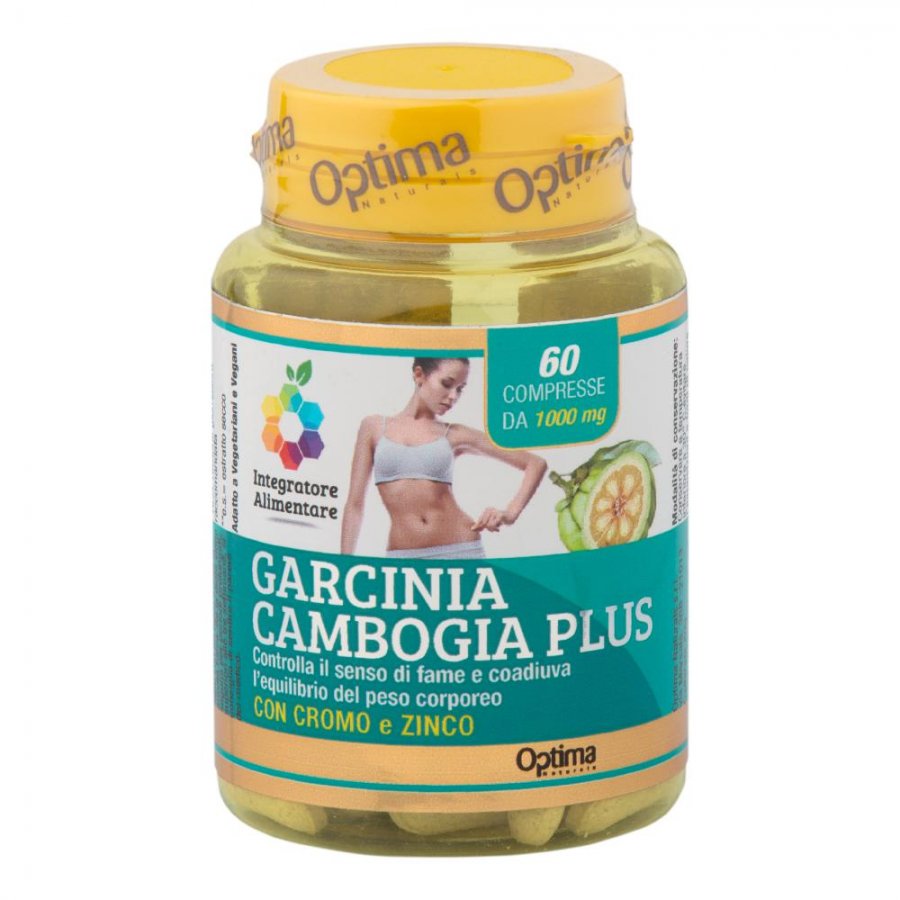 Colours Of Life - Garcinia Cambogia Plus 60 Compresse 1000 mg - Integratore per il Controllo del Senso di Fame