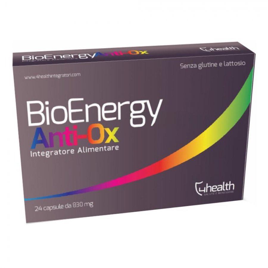 BioEnergy Anti-Ox Integratore Alimentare - 24 Capsule - Protezione Cellulare