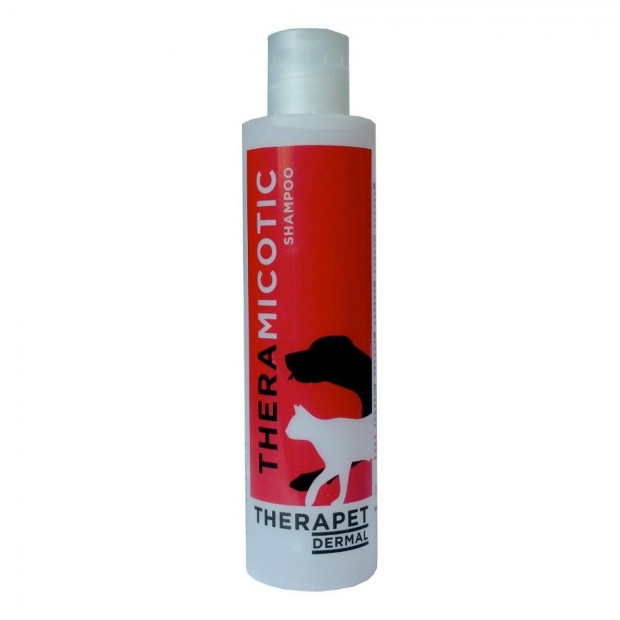 Theramicotic Shampoo per Dermatiti di Cani e Gatti 200ml - Cura della Pelle per Animali Domestici
