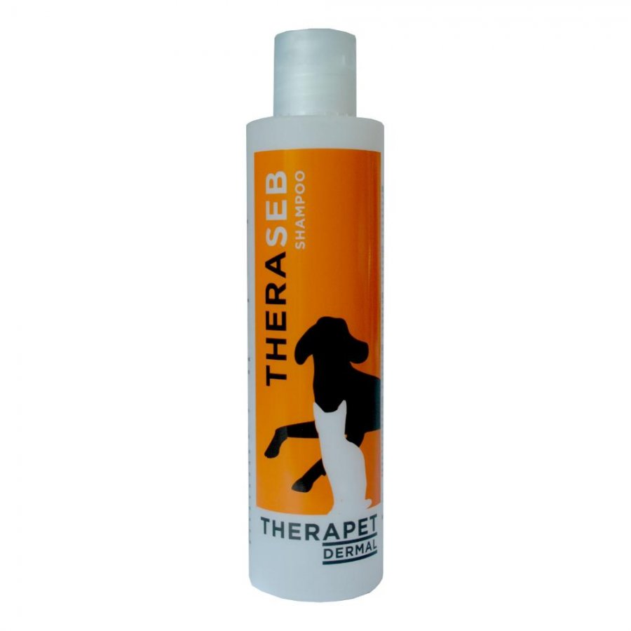 Theraseb Shampoo per la Dermatite di Cani e Gatti 200ml - Cura Efficace per la Pelle Irritata