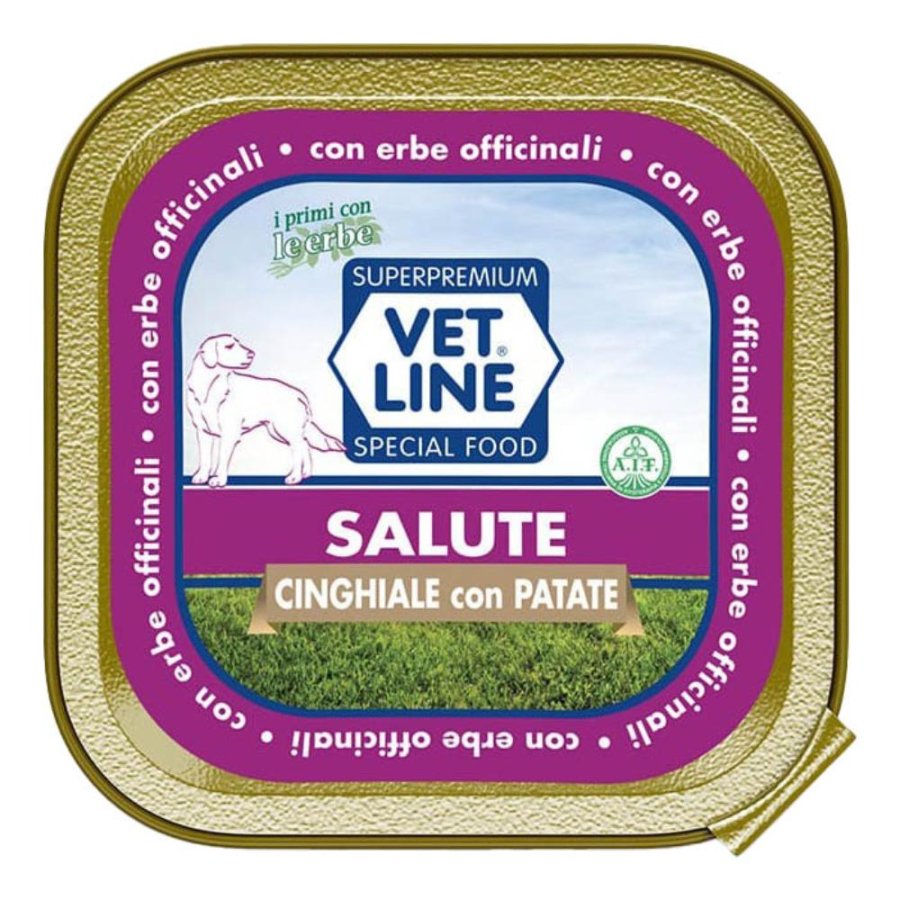 OLISTIKA VET LINE CANE SALUTE IPOALLERGENICO CINGHIALE PATATE 150GR (vaschetta)