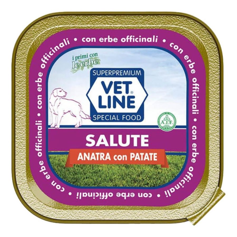 OLISTIKA VET LINE CANE SALUTE IPOALLERGENICO ANATRA PATATE 150GR (vaschetta)